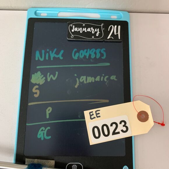 Nike Pro Shirt Womens S Small Blue Hyperwarm Thermal Thumbholes Sweatshirt - Picture 12 of 13